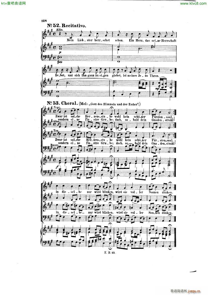 Bach JS BWV 248 Christmas Oratorio No 51 53()9