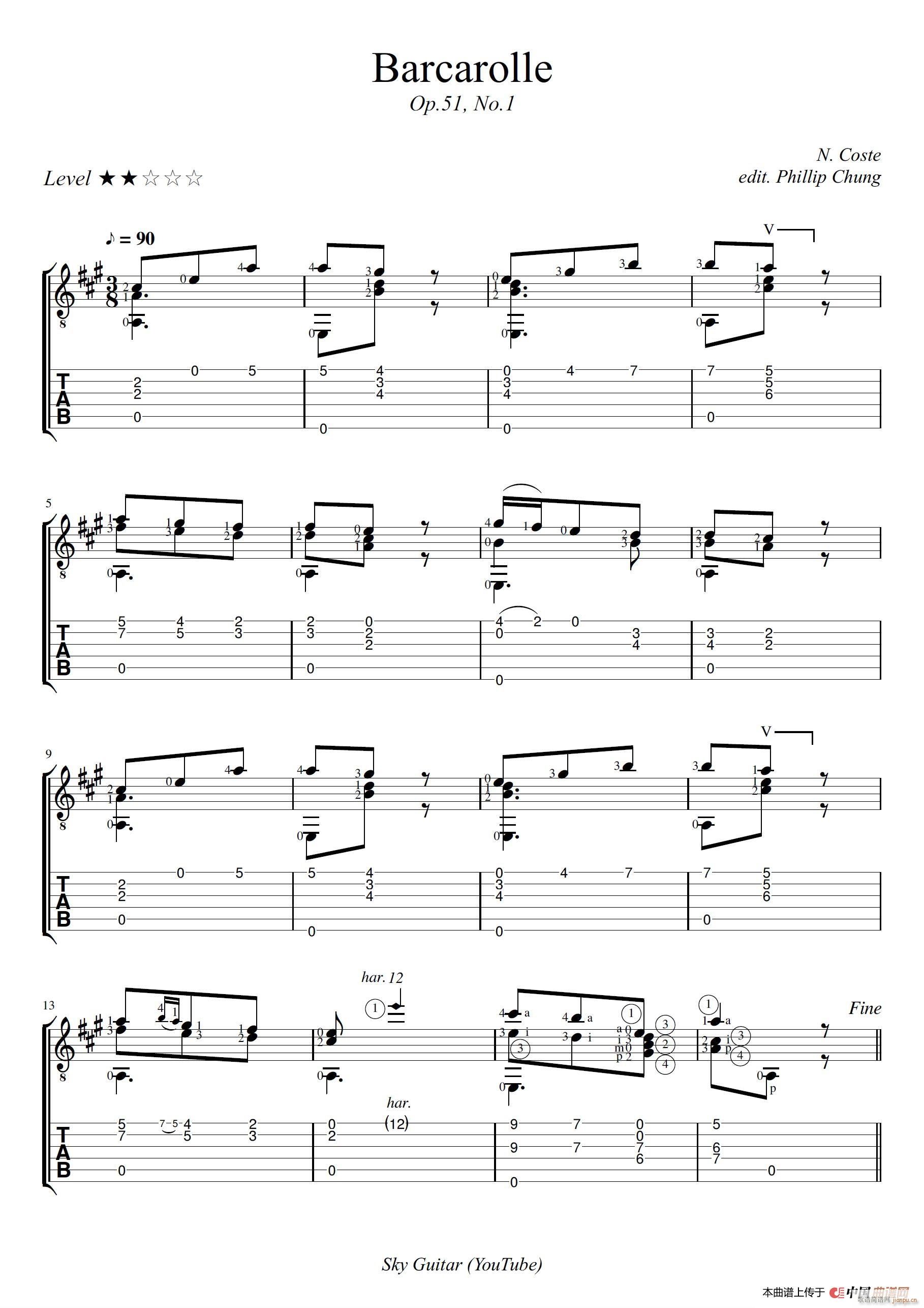  Barcarolle(ʮּ)1