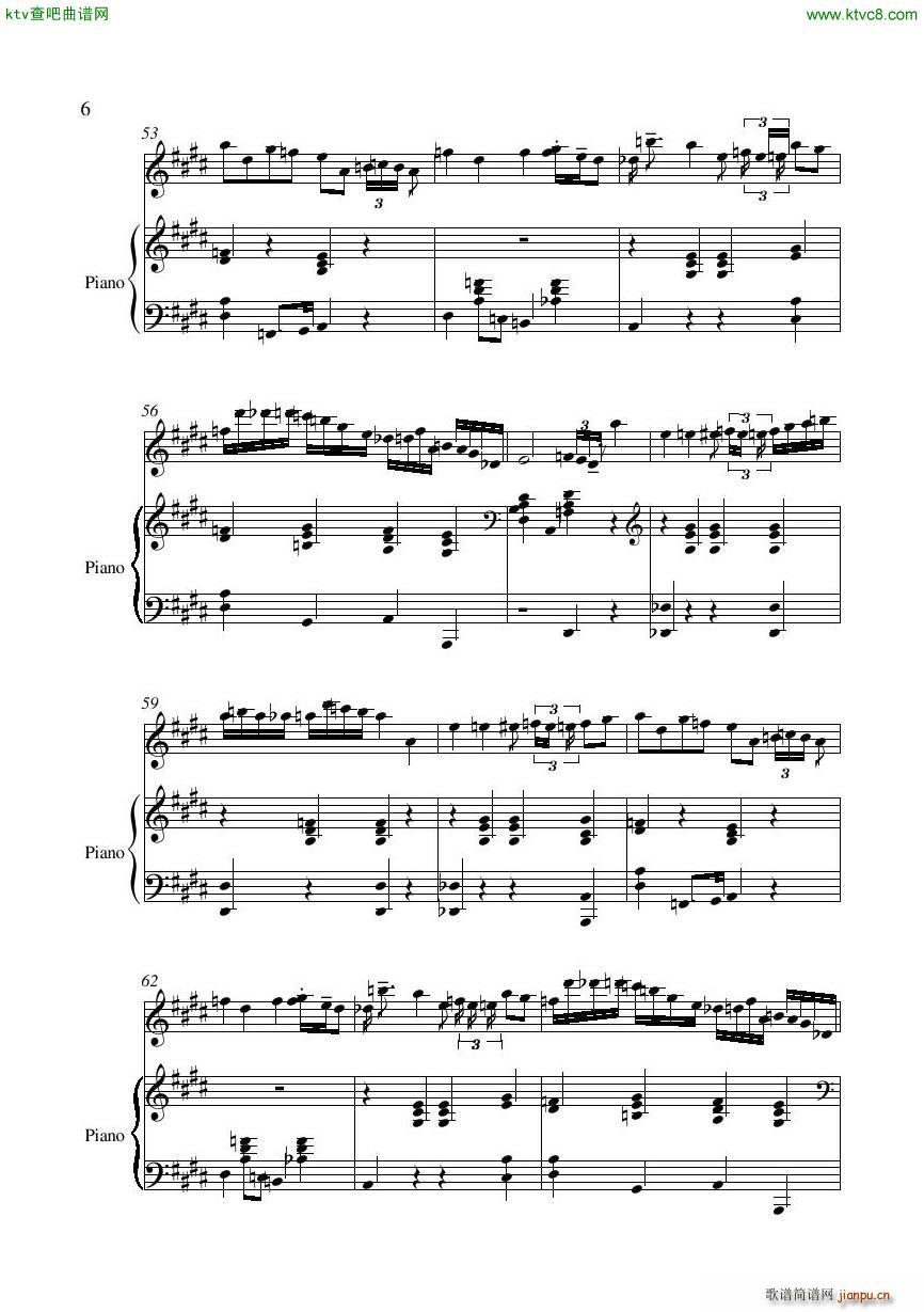 Chopin Variations Rossini flute piano()6