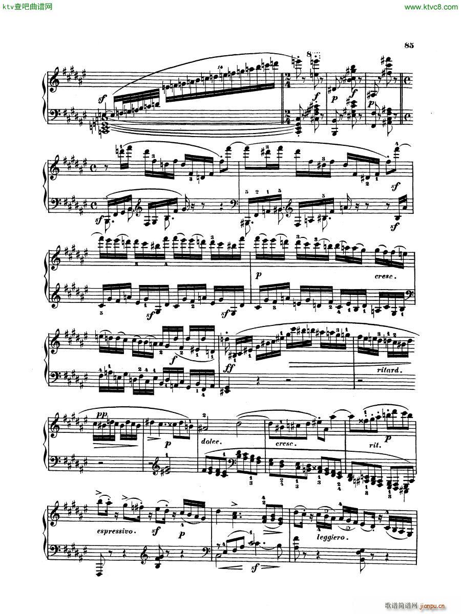 Hummel Sonata in F sharp minor Op 81()12