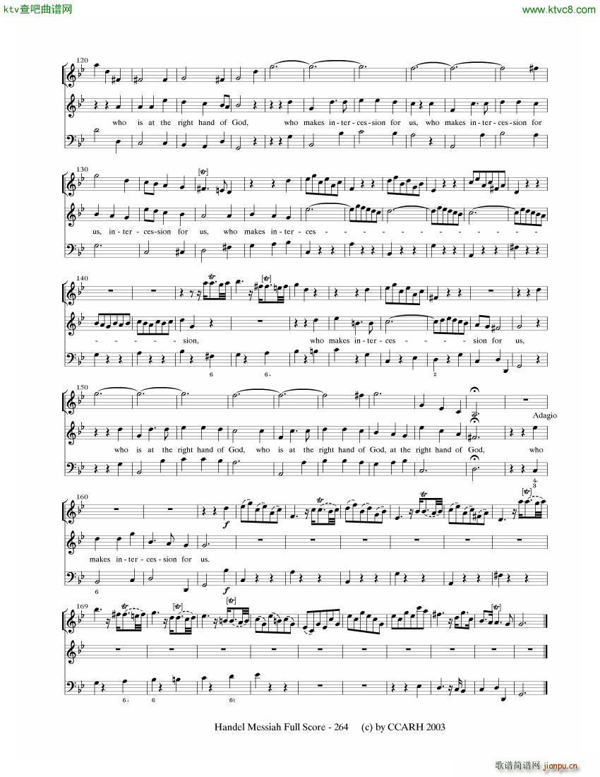 G F Handel Messiah Open Score ()23