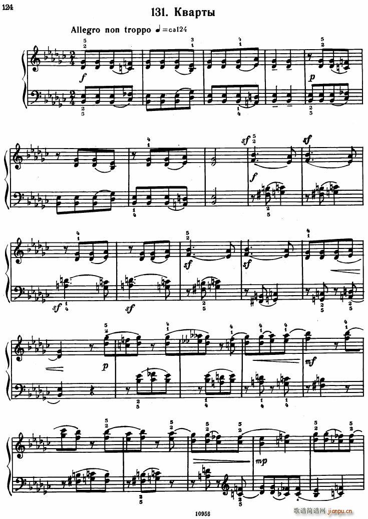 Bartok SZ 107 Mikrokosmos for Piano 122 139()16