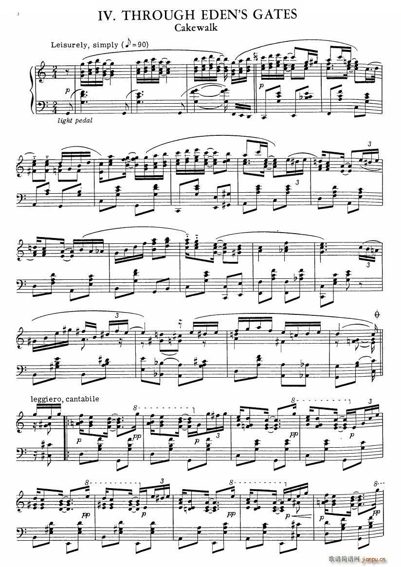 Garden of Eden 4 Rags for Piano()19