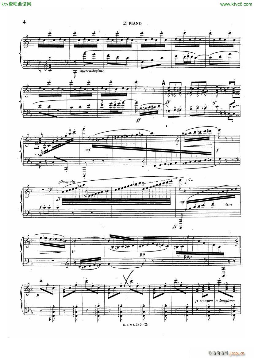 Chabrier Espana for two pianos()18