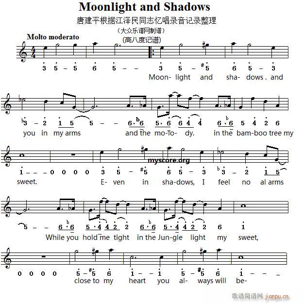 Moonlight and Shadows ¹⼰Ӱ (ʮּ)1