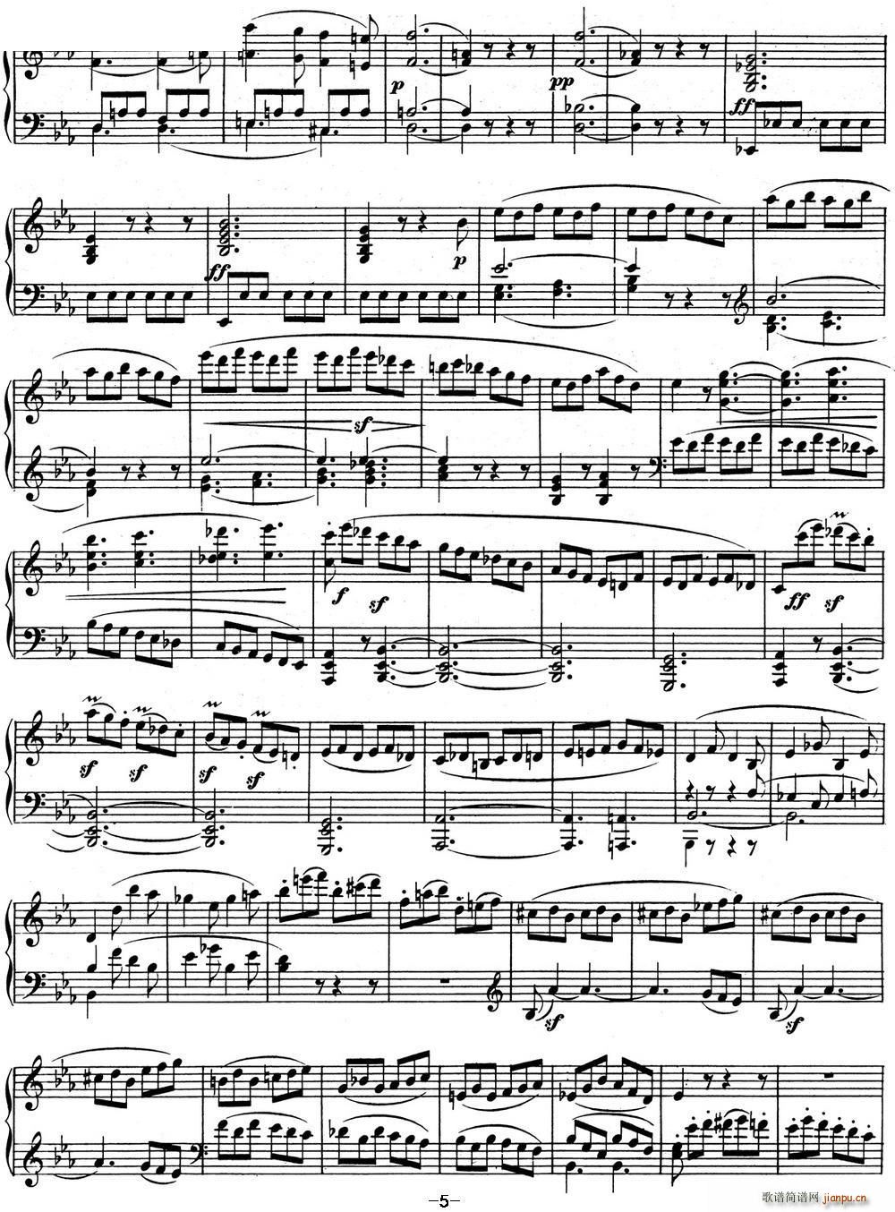 Ҹ04  E Op 7 E flat major()5