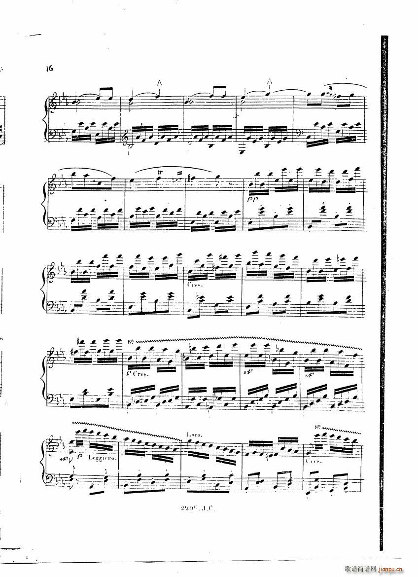Czerny Variations brillantes()15