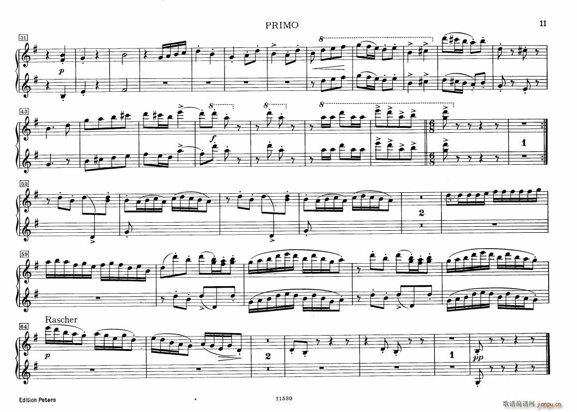 Bresgen Kuckucksuite for piano 4hands()8