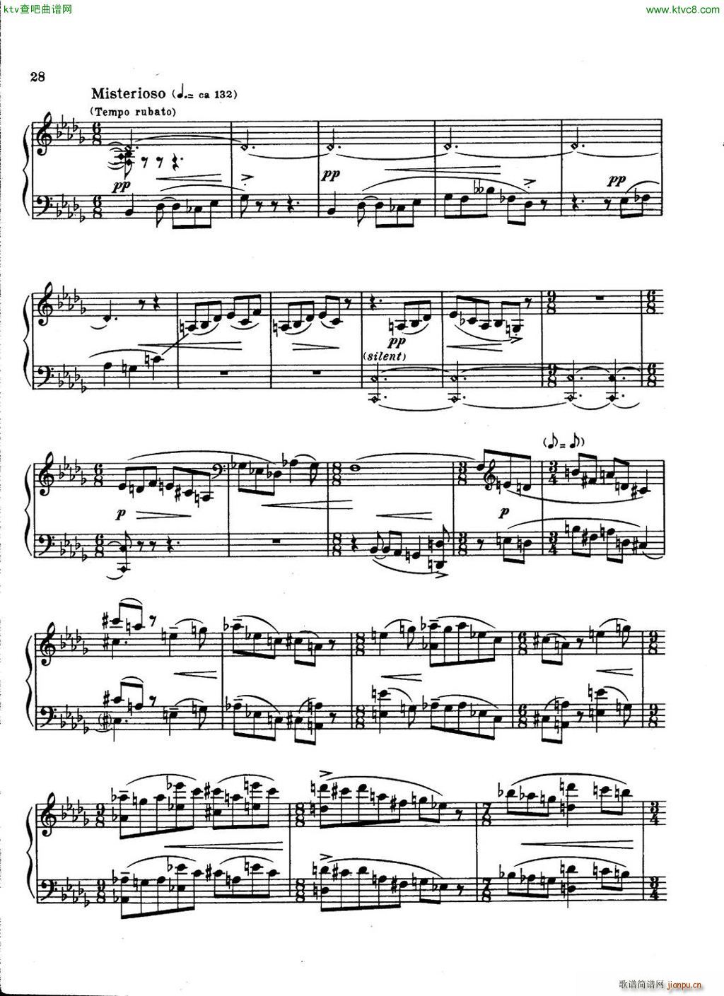 Carter Piano Sonata()28