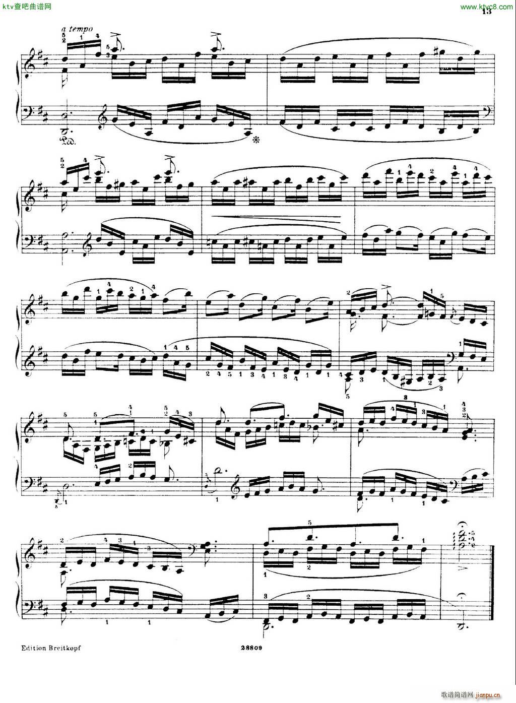 Busoni Etudes 5()13