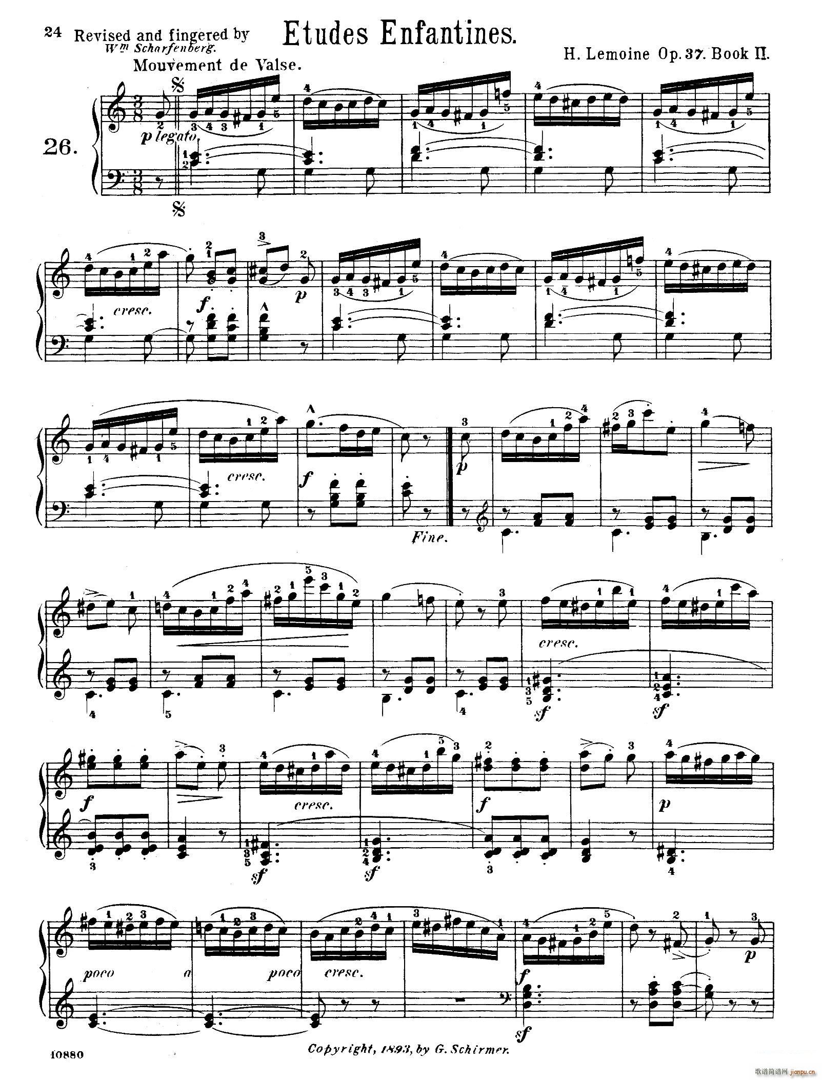 Etudes Enfantines Op 37 ͯϰ 26 30()1