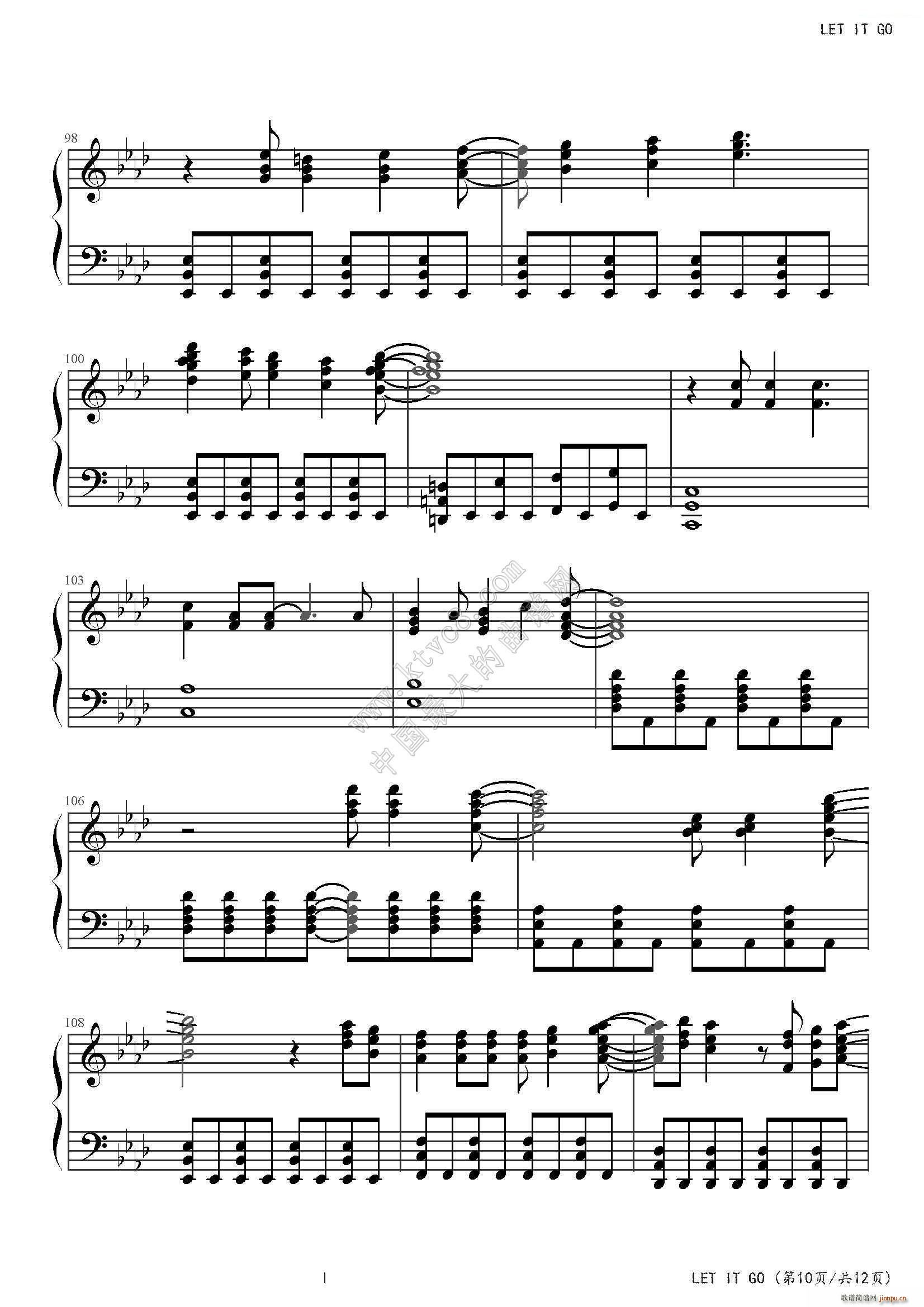 LET IT GO FROZEN()10