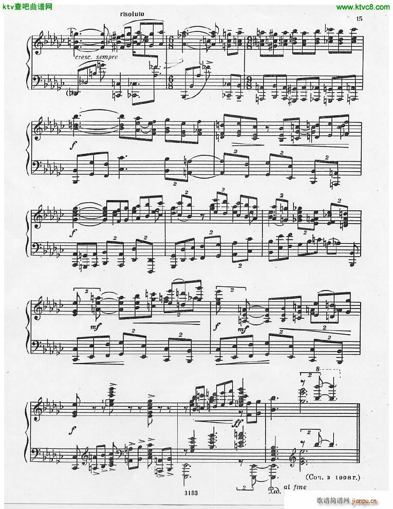 Anatoly Alexandrov Opus 1 preludes()7