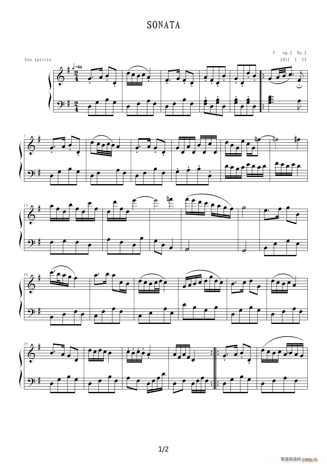 SONATA G()1