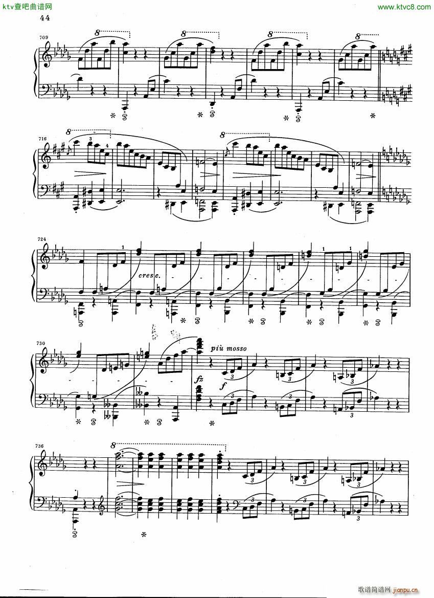 Chopin Scherzo B flat minor Henle()22