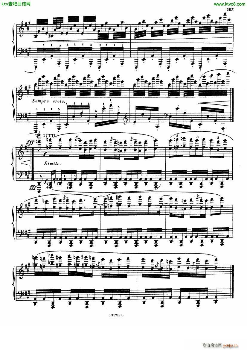 Alkan op 39 12 Etudes in Minor Keys no 10(钢琴谱)12