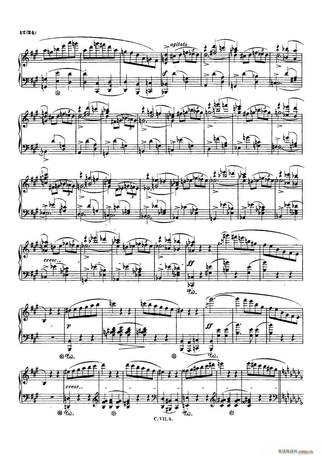 Ф г Chopin Scherzo No 2 bС Op 31()11