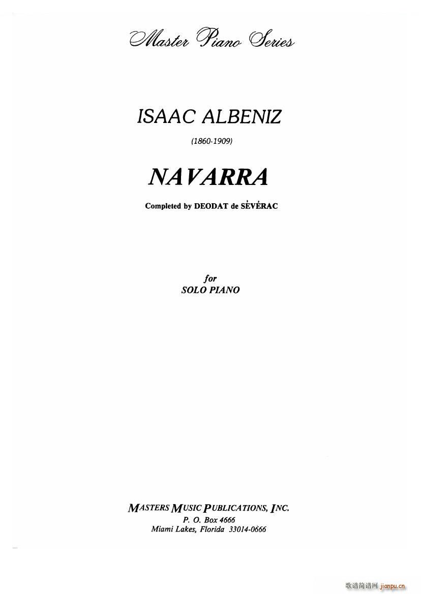 Albeniz Navarra Navarra(ʮּ)1