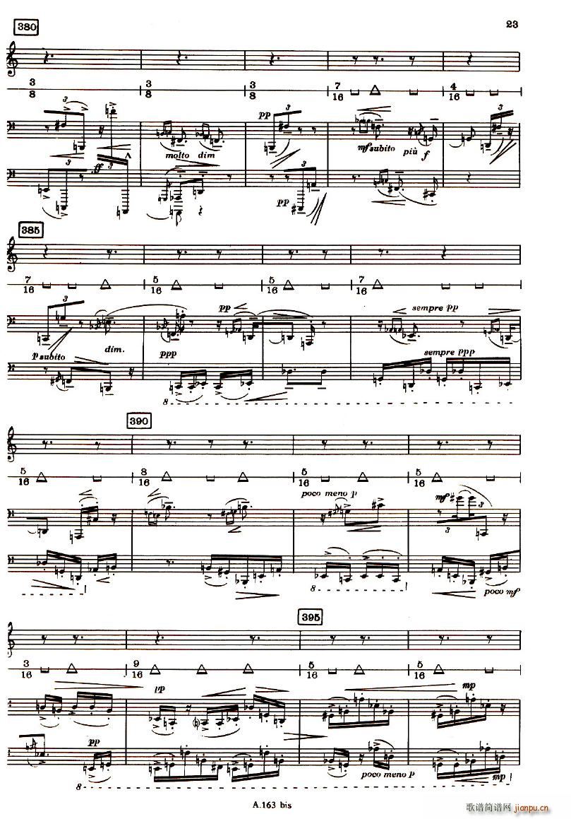 Boulez Sonatine Pour Flute Et Piano()22