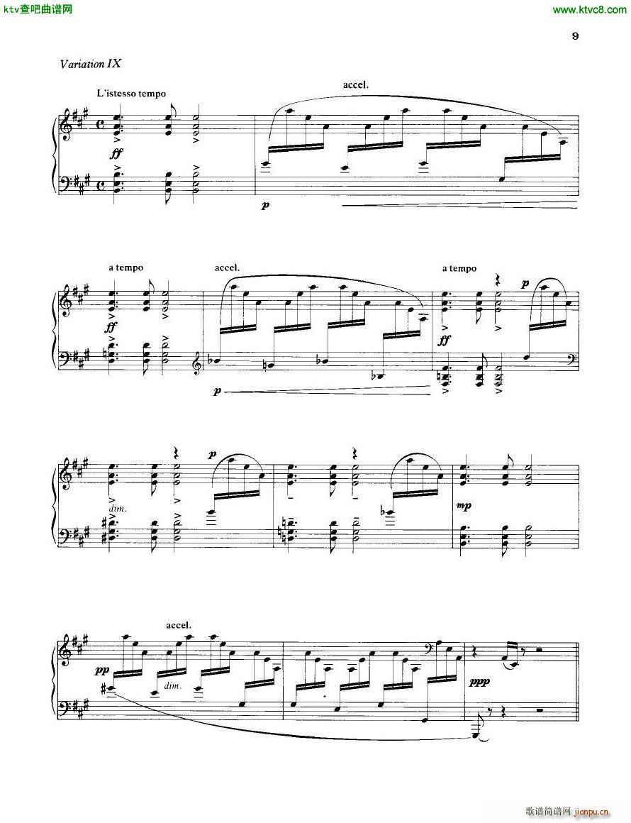 Britten 12 Variations()9