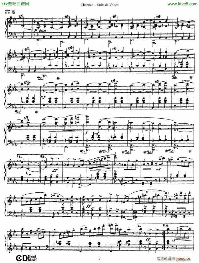Chabrier Suite de Valses()5