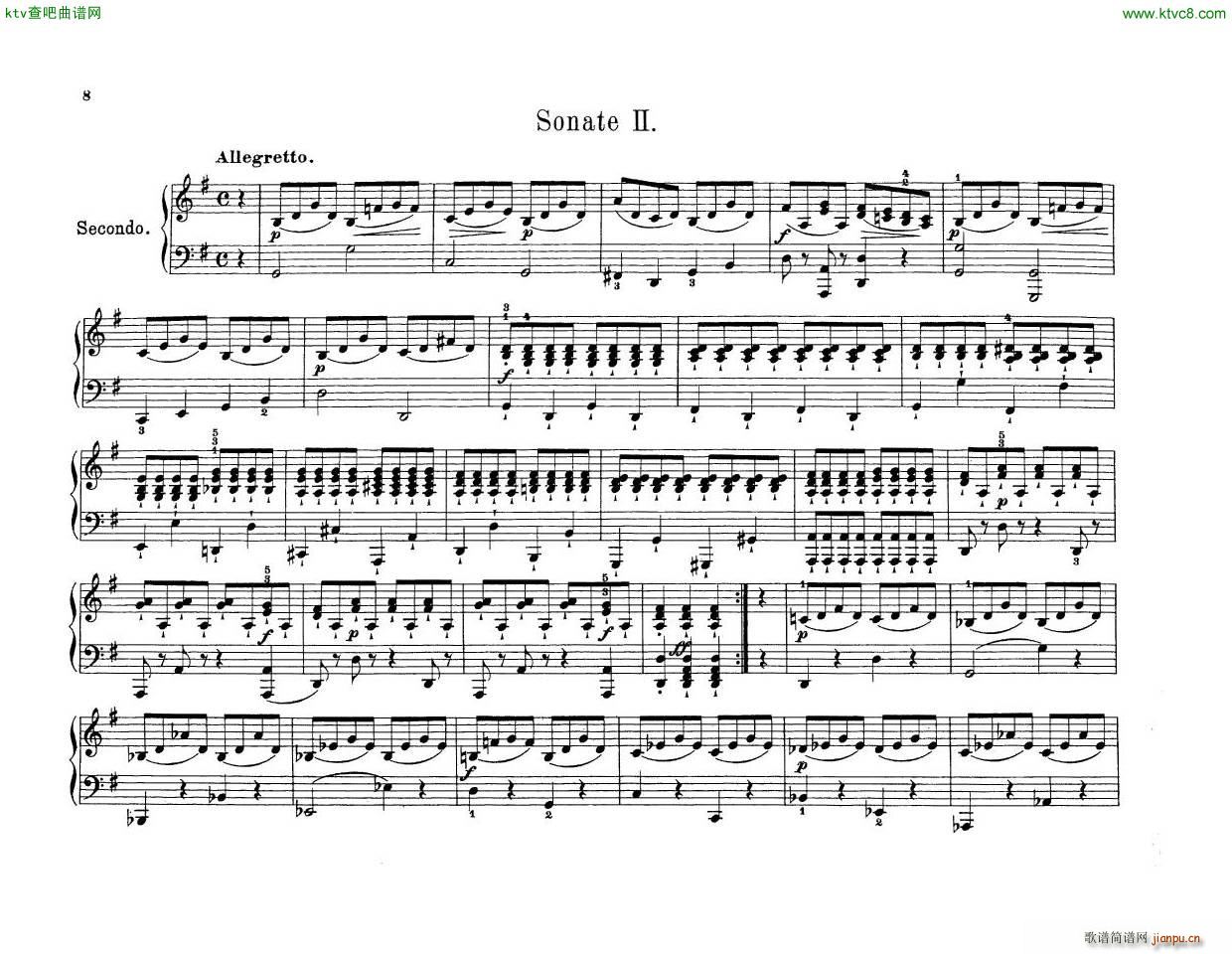 Anton Diabelli Sonates Mignonnes Op 150 Rondeau()11