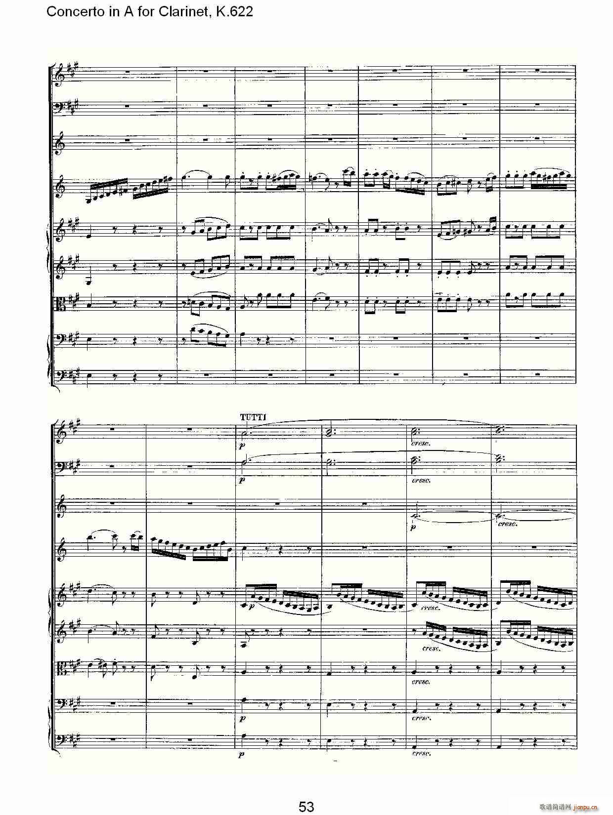 Concerto in A for Clarinet, K.622(ɹ)25