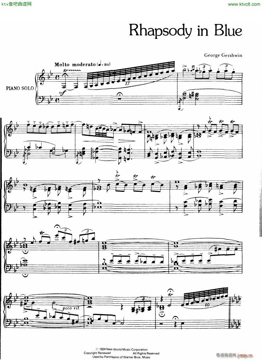 Rhapsody in blue piano solo()1