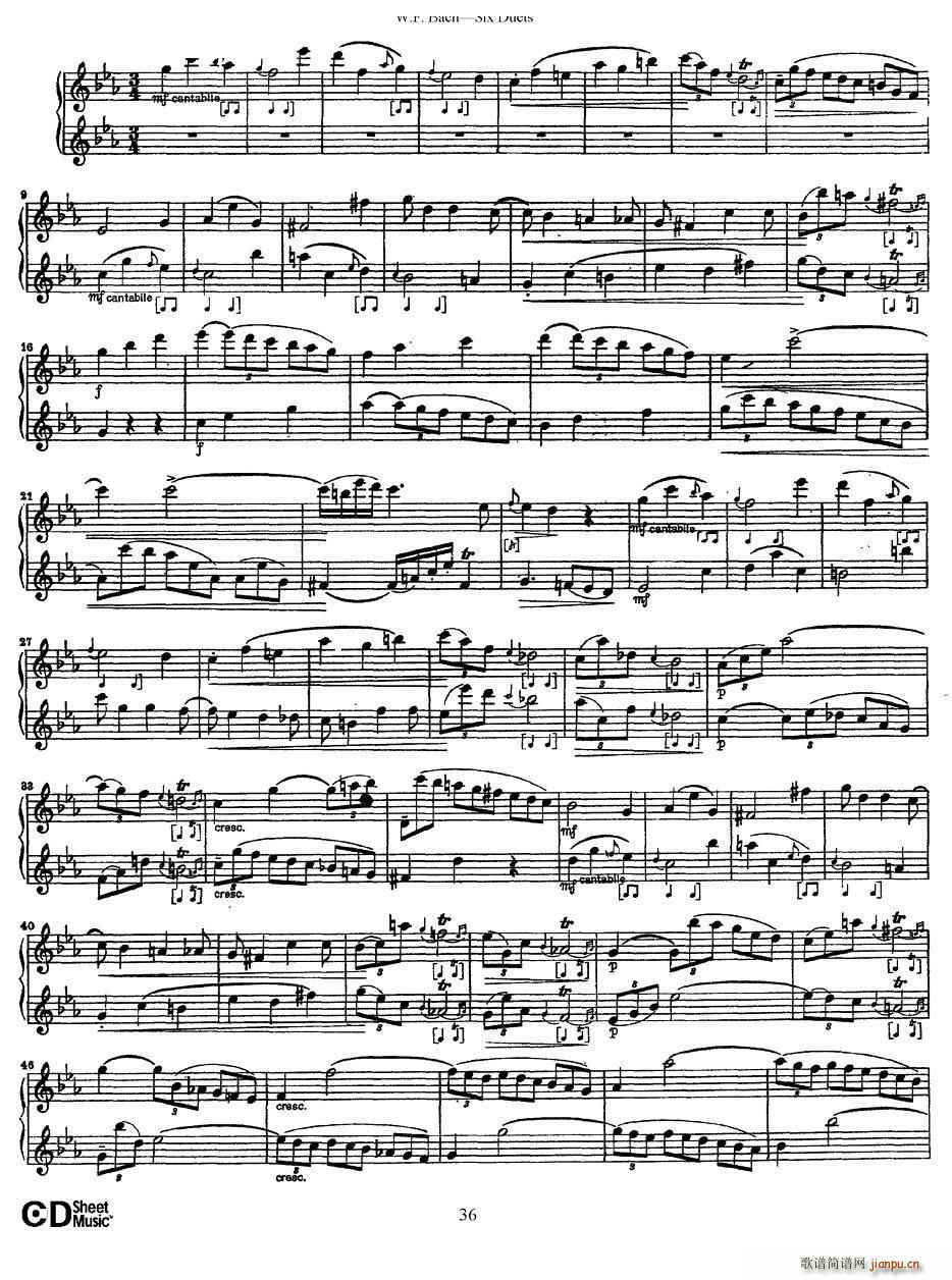 Six Duets 6׶ 5()7