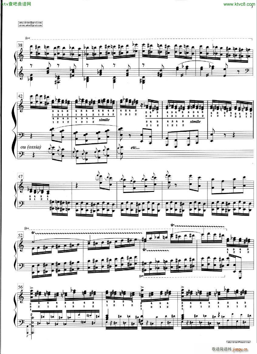 Cimirro op1 etude III 1()3