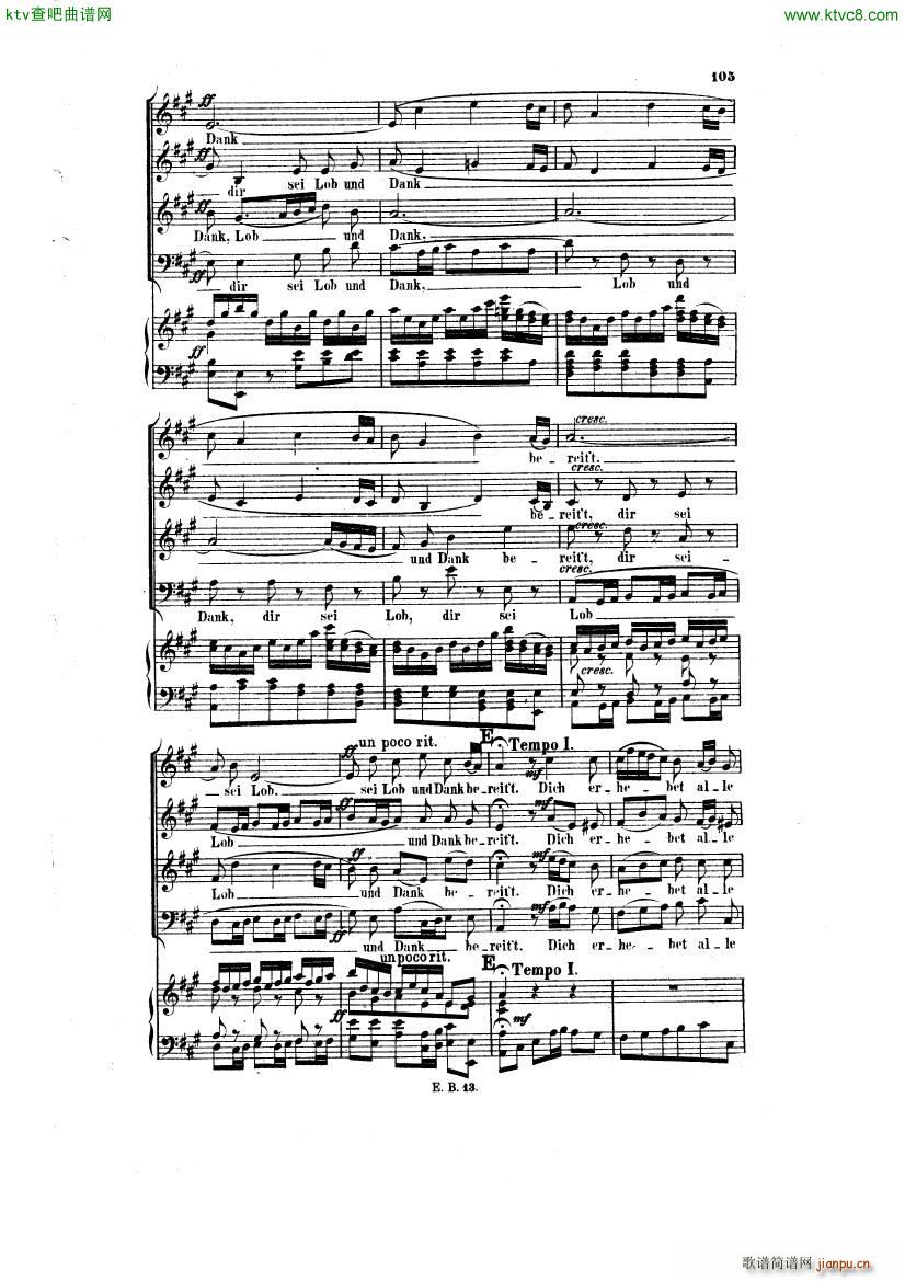 Bach JS BWV 248 Christmas Oratorio No 43()9