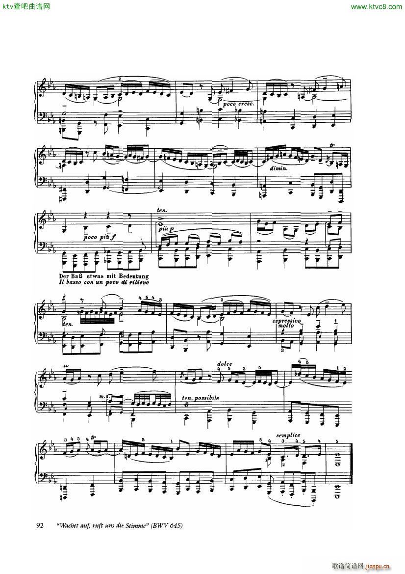 Bach Busoni Ten Chorale Preludes()6