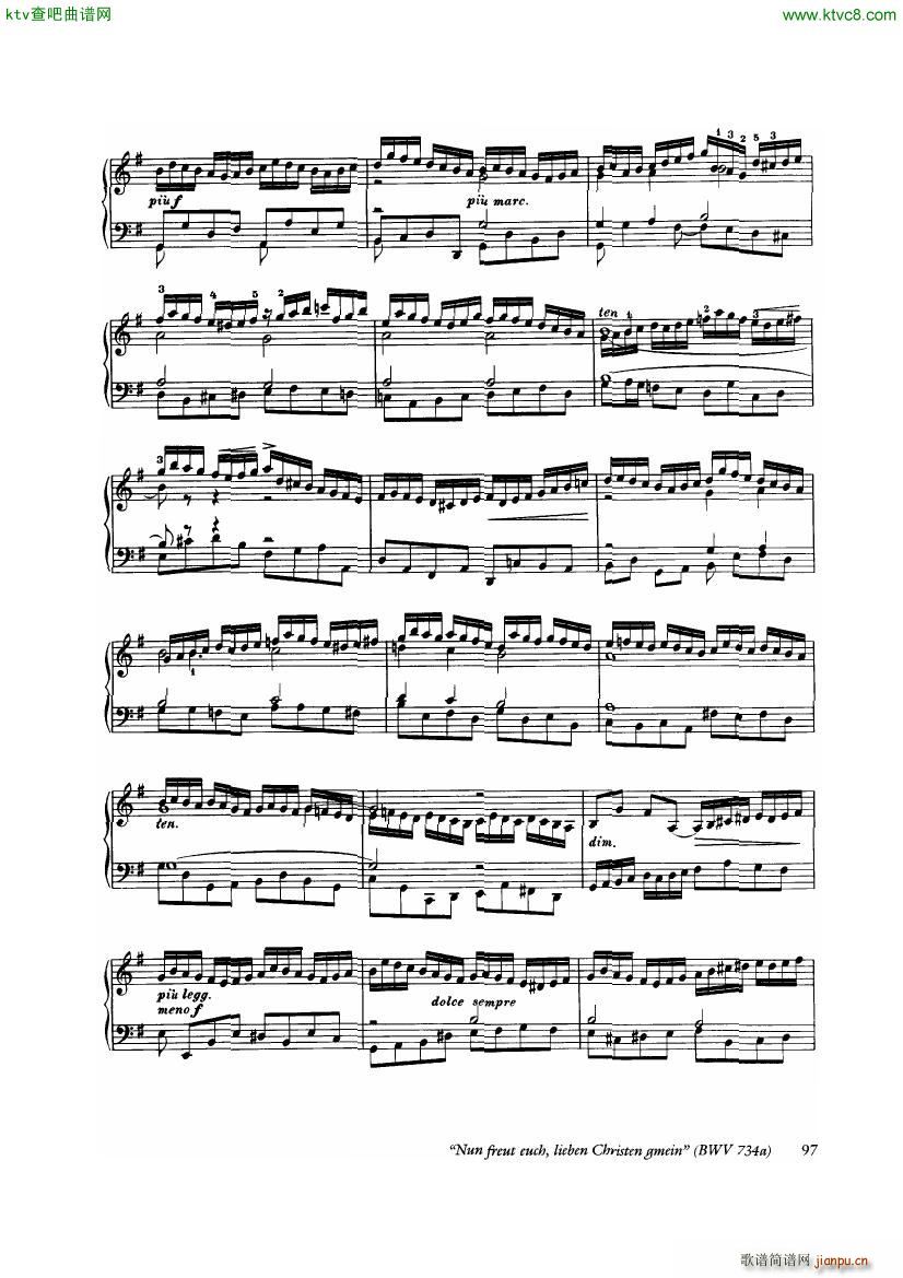 Bach Busoni Ten Chorale Preludes()11