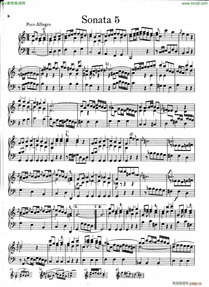 Bach CPE 6 Prussian Sonatas()23