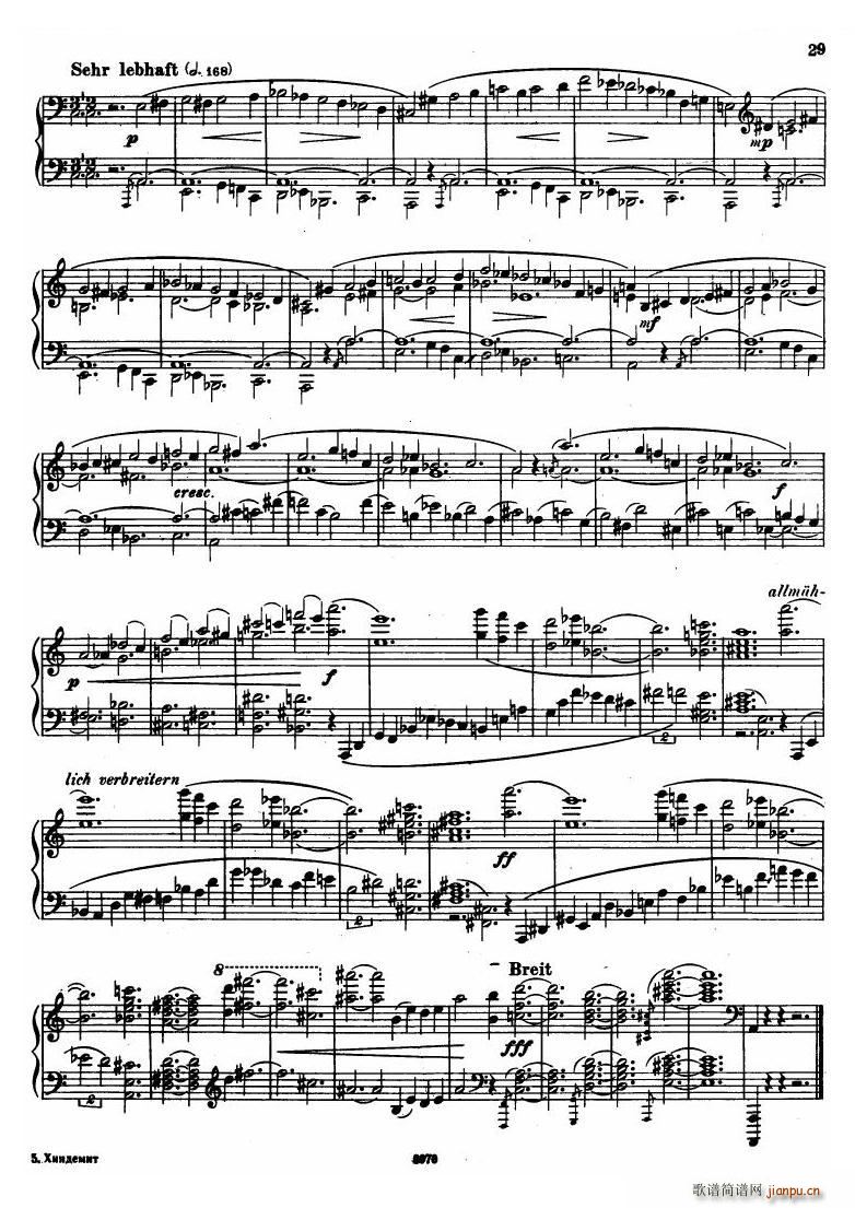 Hindemith Sonata No 1 Sonata No 1(ʮּ)27