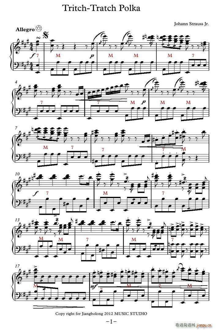 Tritsch-Tratsch Polka(ʮּ)1