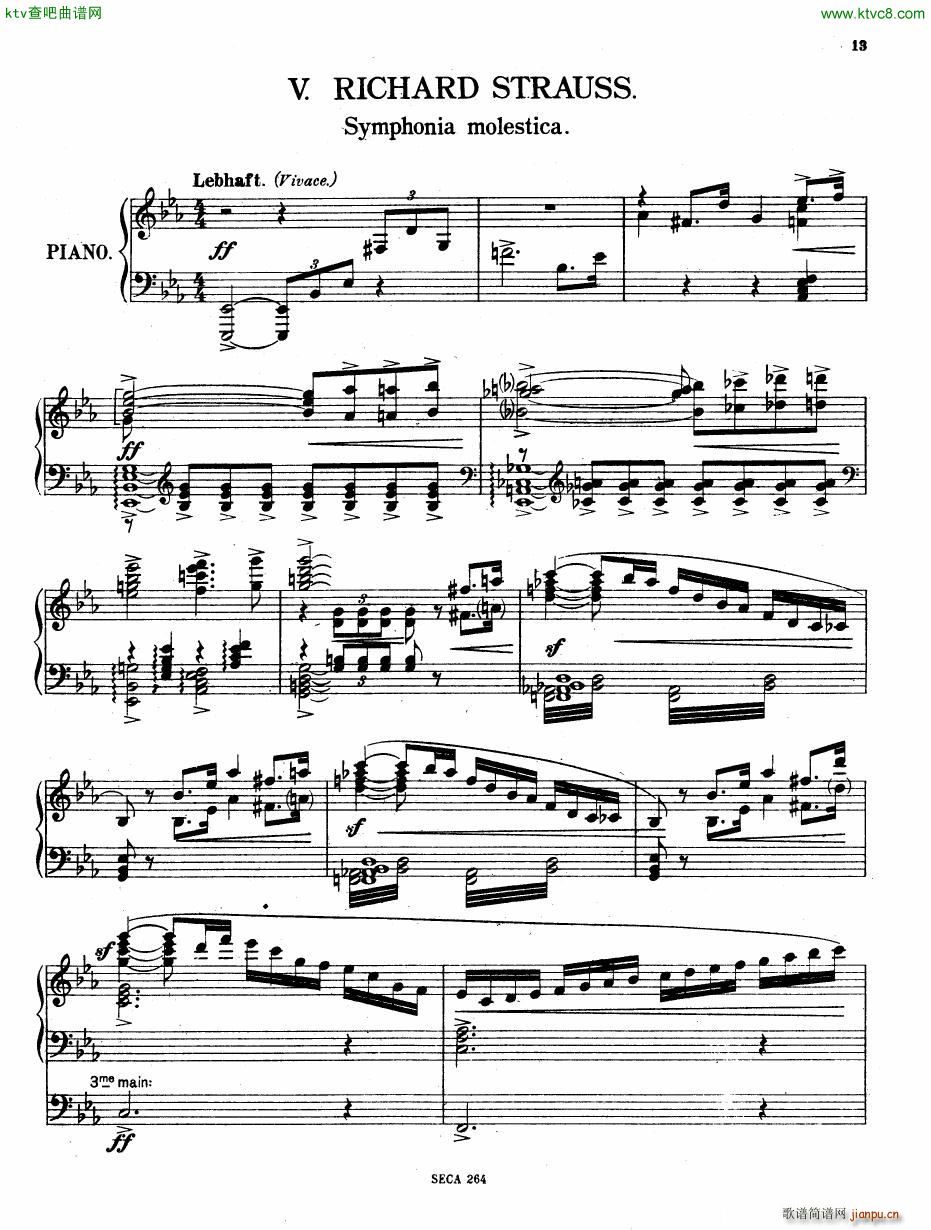 Casella  La Manire de Richard Strauss piano()1