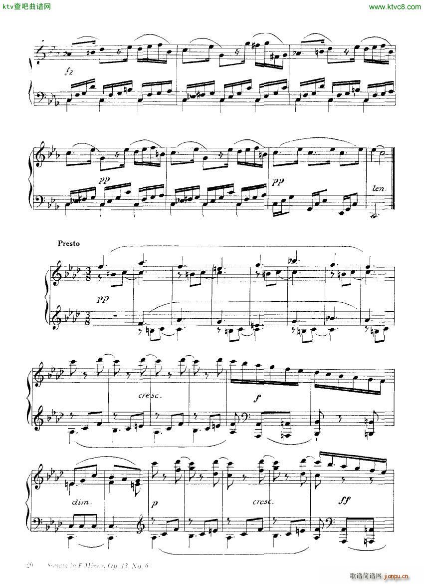 Clementi 13 6 Sonata Fminor 1 2()12