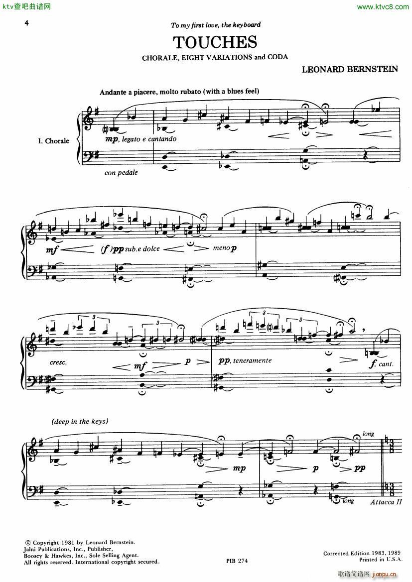 Bernstien Touches()1