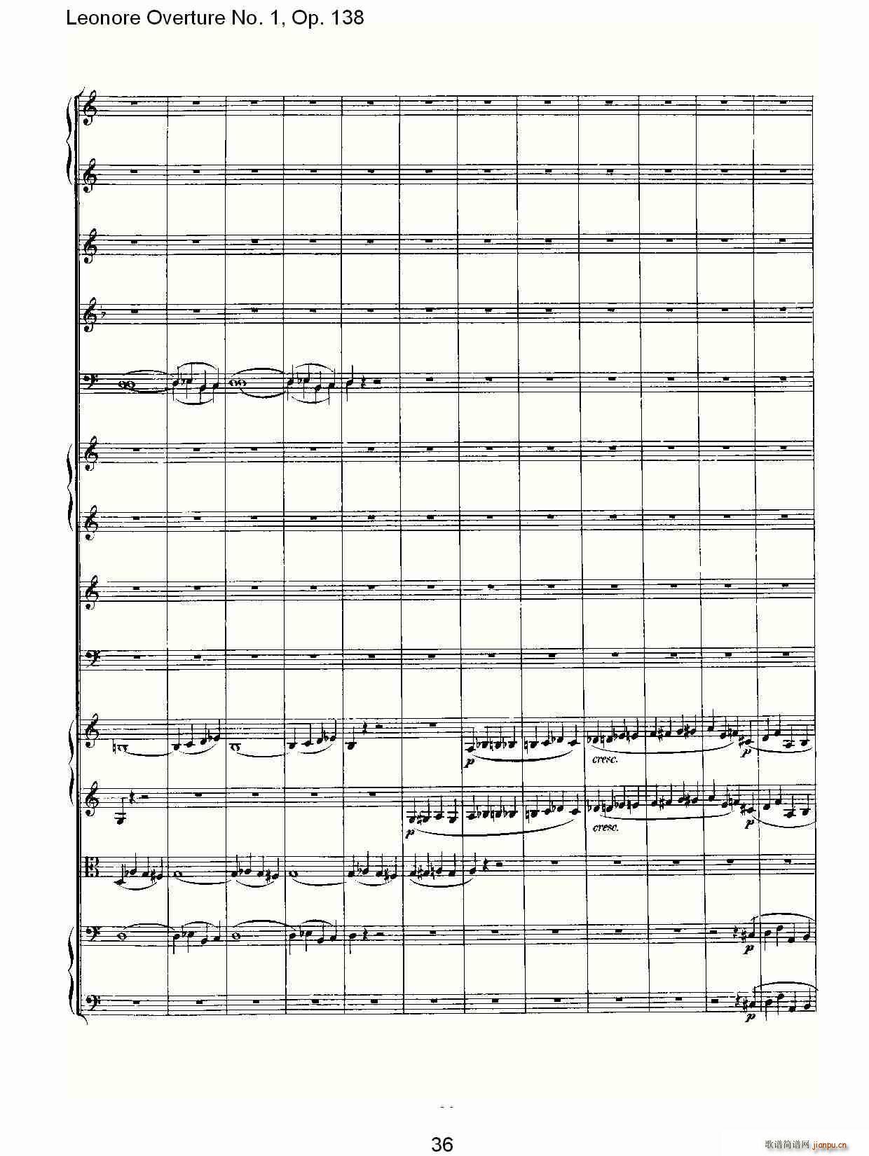 Leonore Overture No. 1, Op. 138(ʮּ)36
