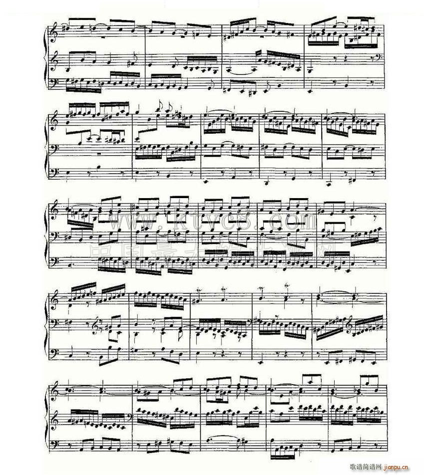 Prelude and Fugue in A Minor BWV 543 ܷ(ʮּ)9
