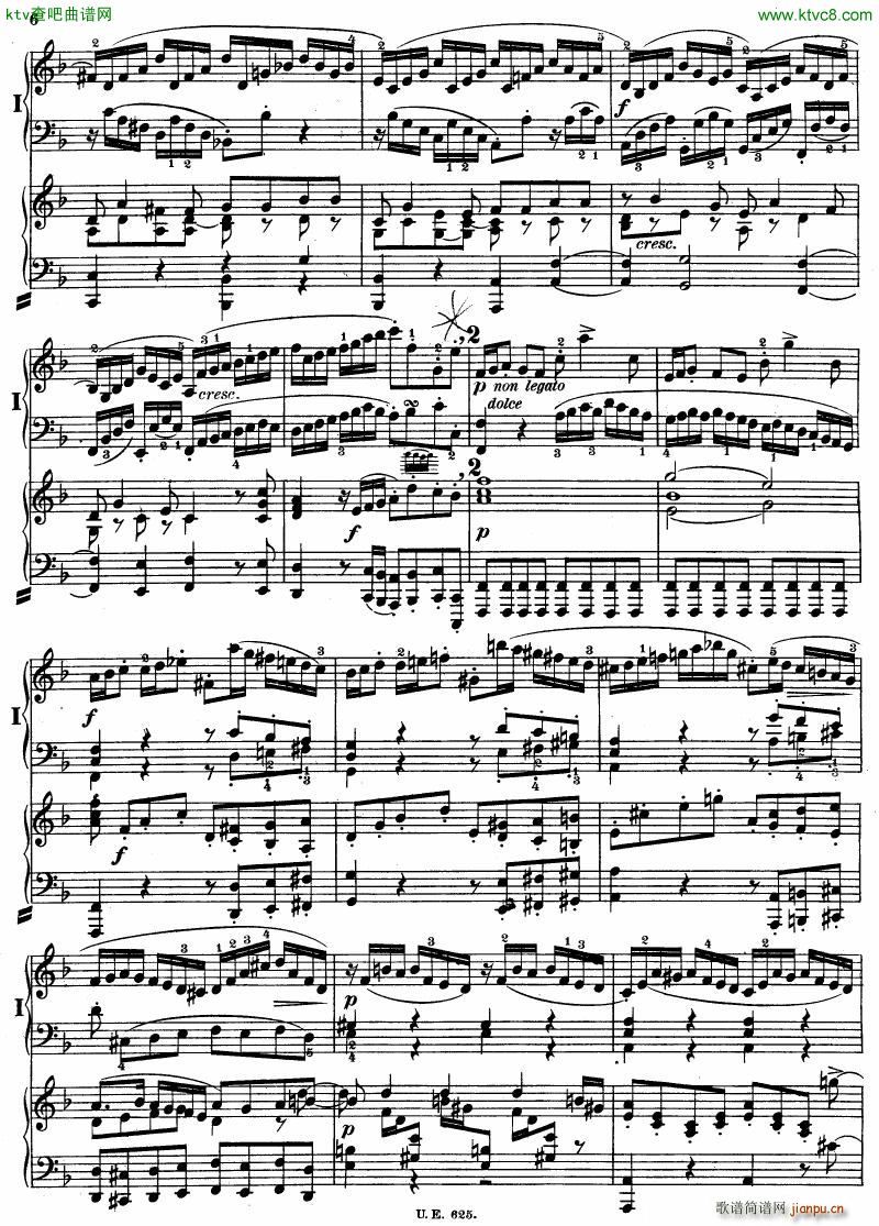Bach JS BWV 1052 Keyboard Concerto in d ed R ntgen()6