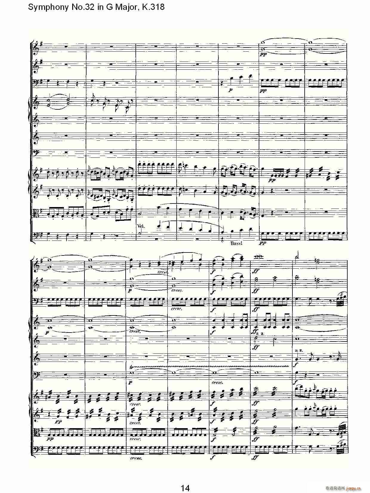 Symphony No.32 in G Major, K.318(ʮּ)14