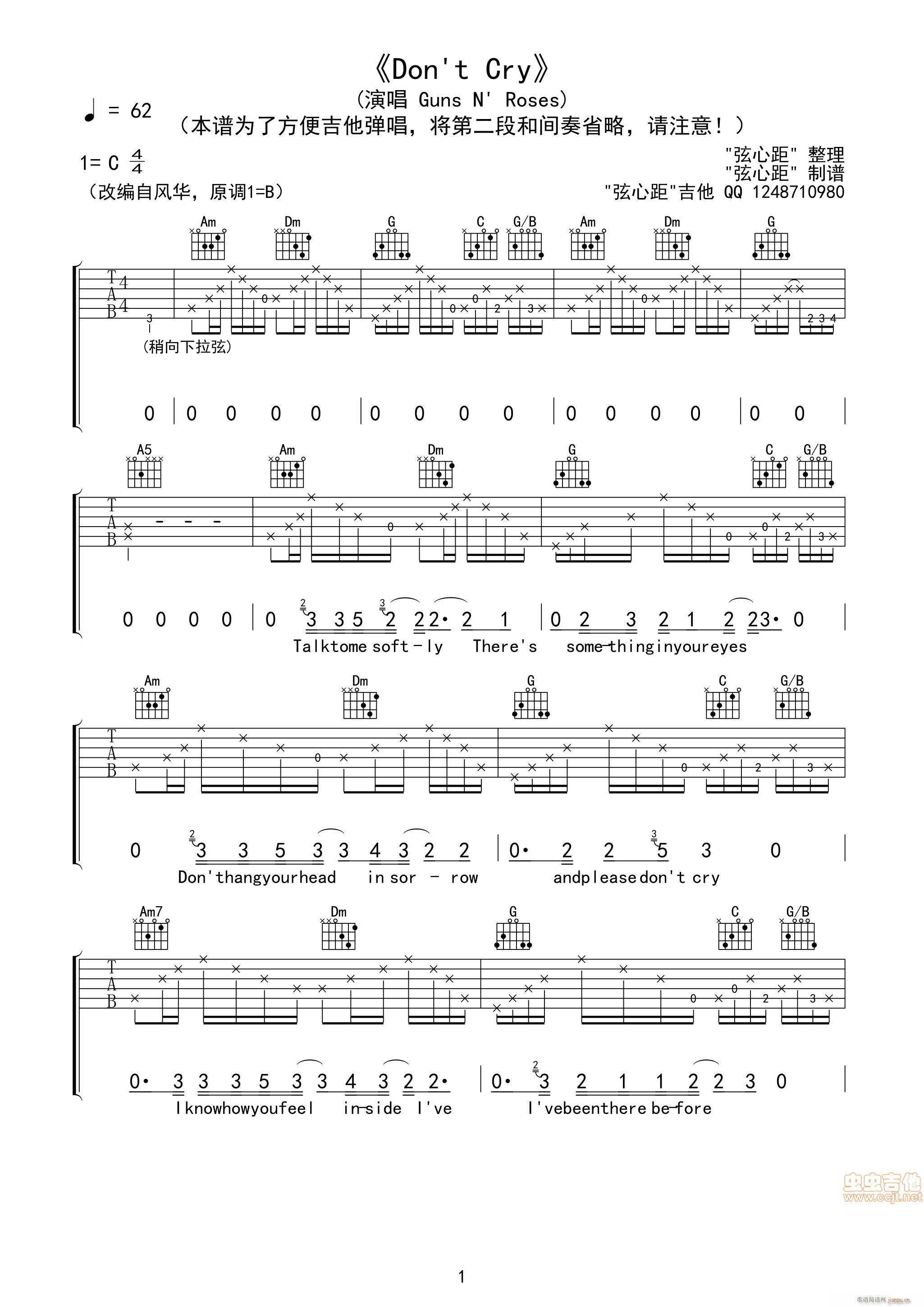 Don't by Ed Sheeran - Guitar Tab Play-Along - Guitar Instructor