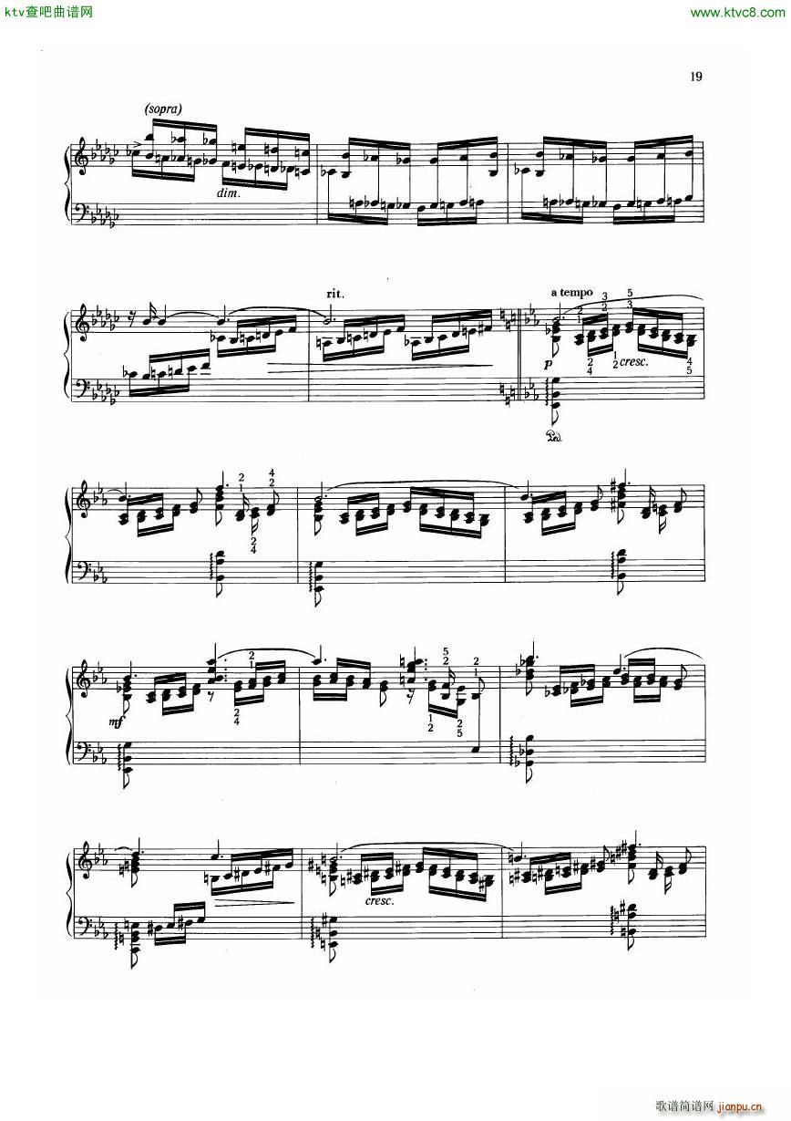 Dohnanyi Etude Op 28 3()7