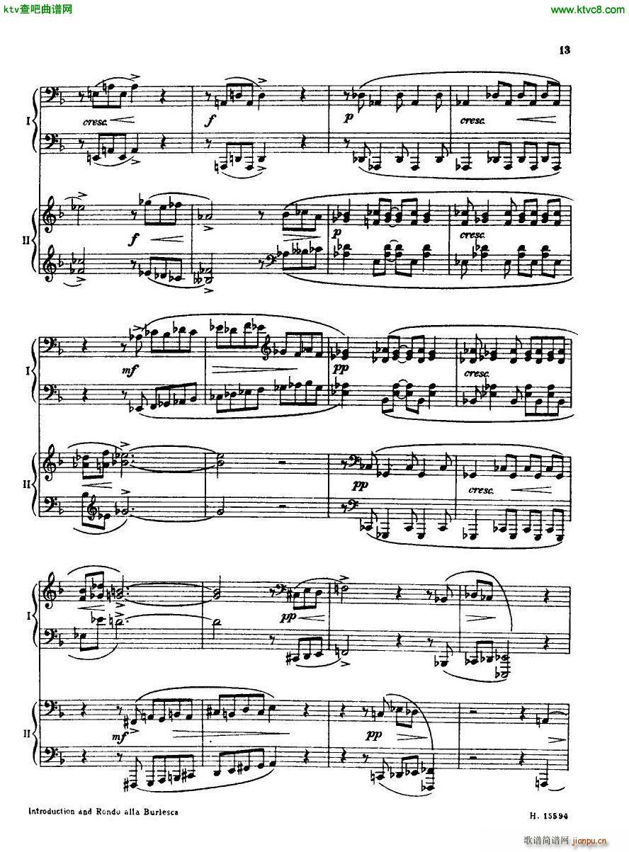 Britten Intro And Rondo Alla Burlesca()12