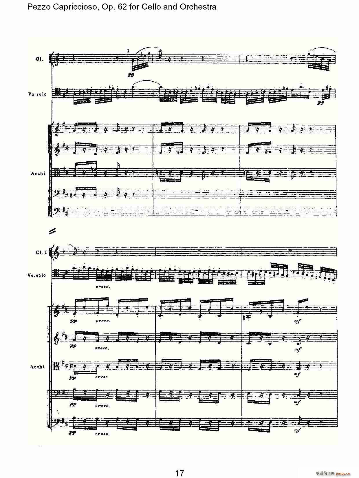 Pezzo Capriccioso, Op.62()17