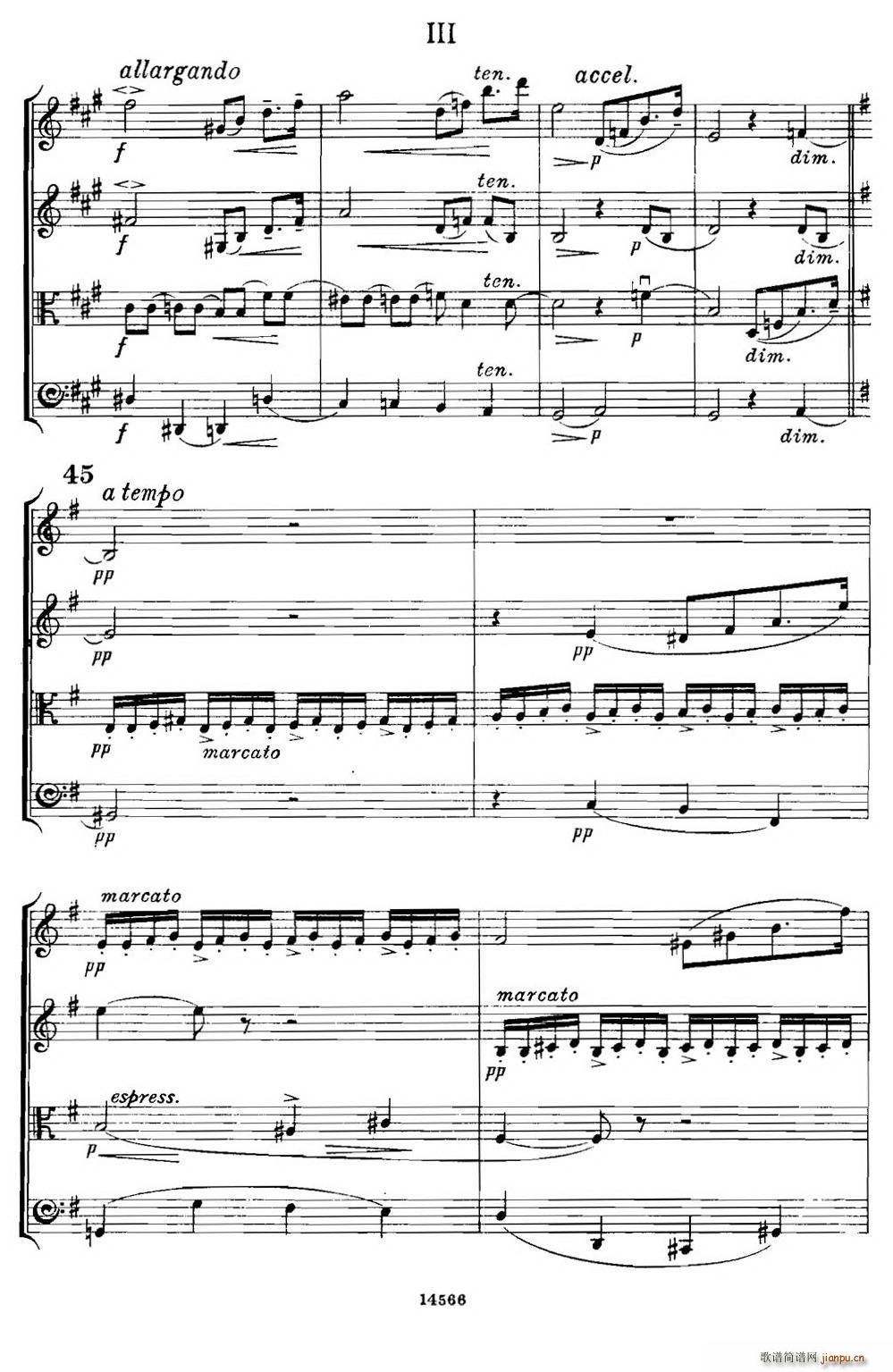 QUARTET Op 83  ()9
