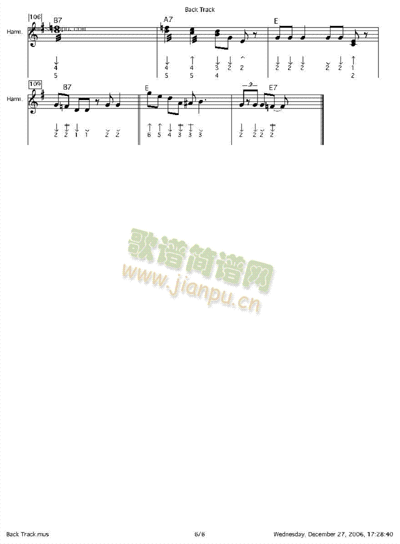 backtrack()6