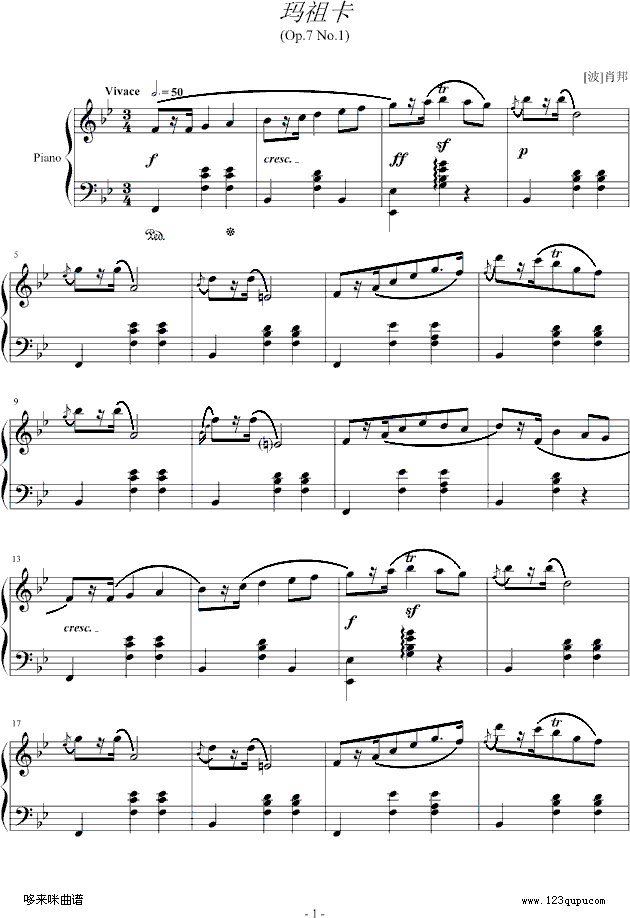 濨op.7no.1-Ф()1